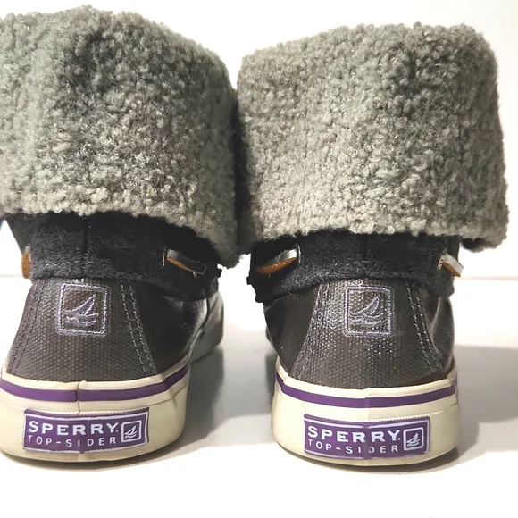 Sperry Top-Sider Abacos Silver Gray Wool Versatile Sneakers Size 7M - Picture 5 of 12